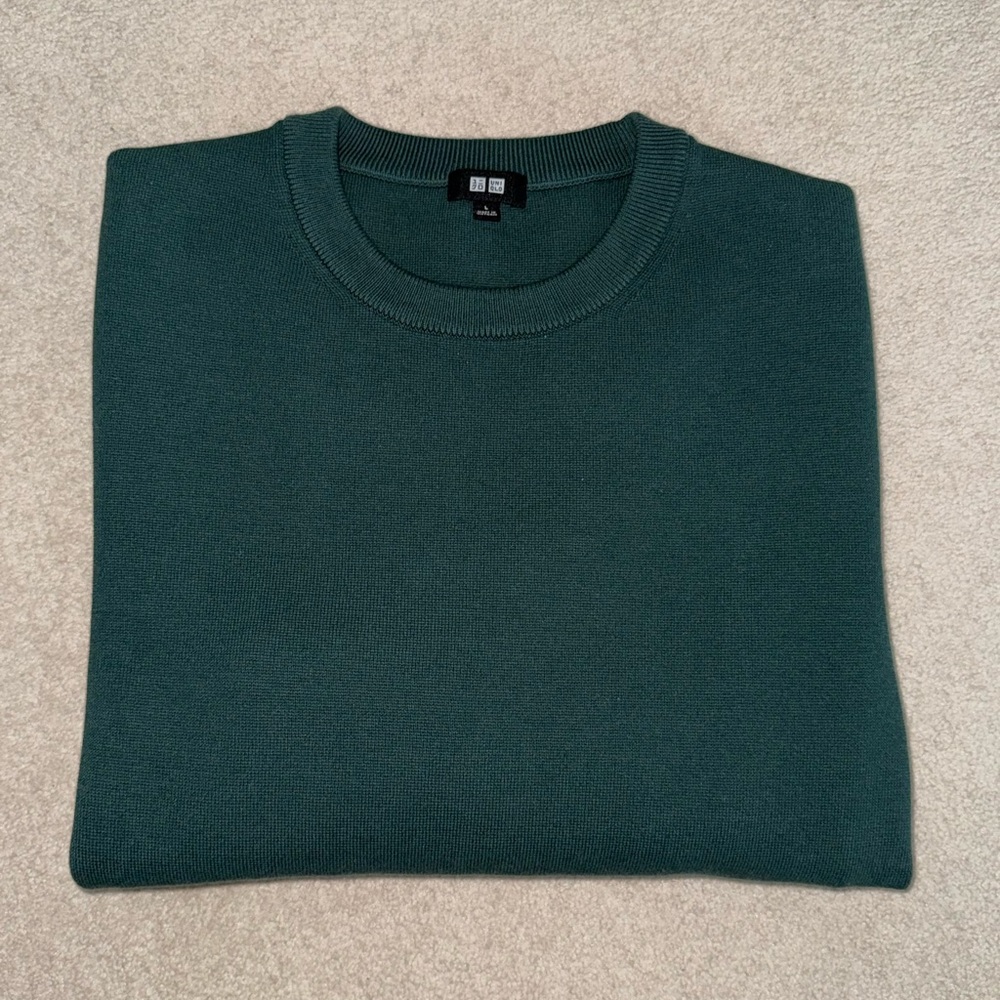 Uniqlo Large Men's Green Sweater